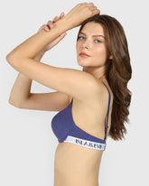 Isla & Evie Trend Pushup Tshirt Bra Bra SKIPPER BLUE / 34B